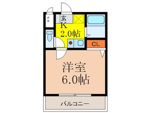 シティライト江坂の物件間取画像